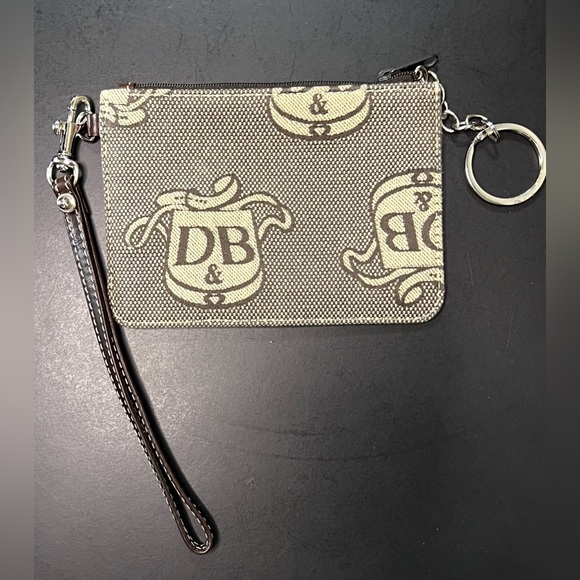 Vintage Dooney & Bourke Signature Zip Around Donegal Crest Domed Satchel Bag - Picture 3 of 16